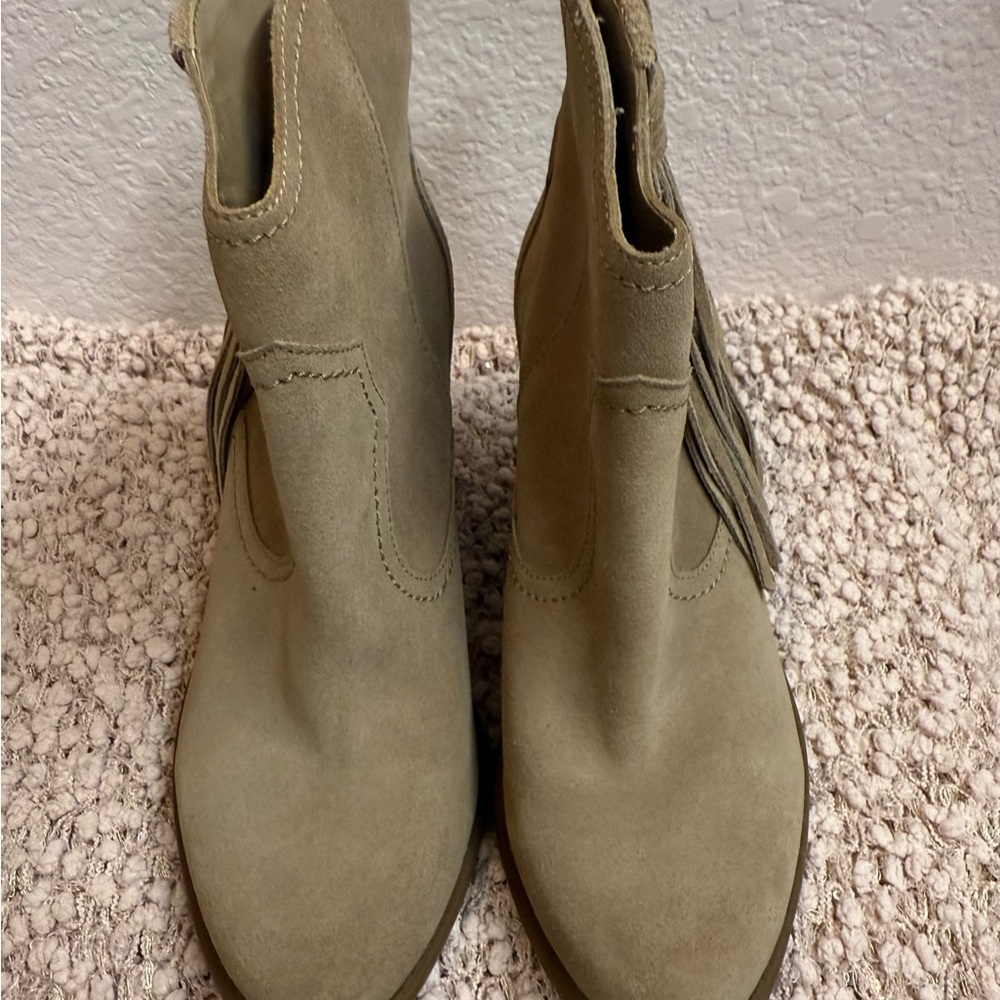Jessica Simpson Womenโs Tan Ankle Boots, sz 8.5M - Picture 4 of 8